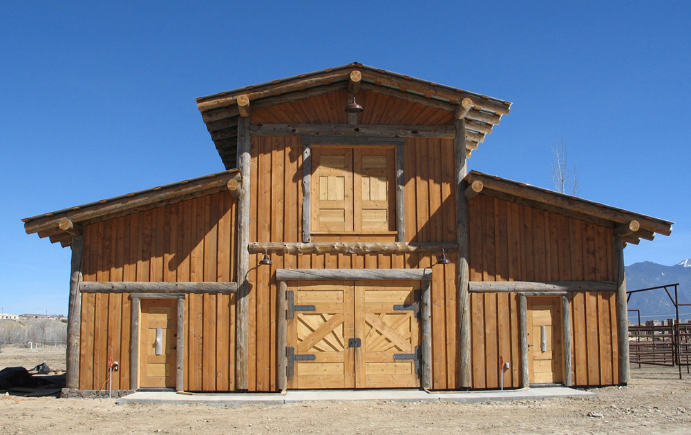 horse barn, Blackstone Ranch