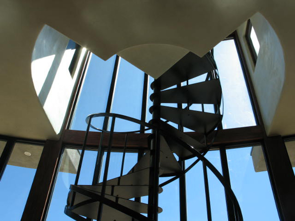 Spiral stair in Photography Studio